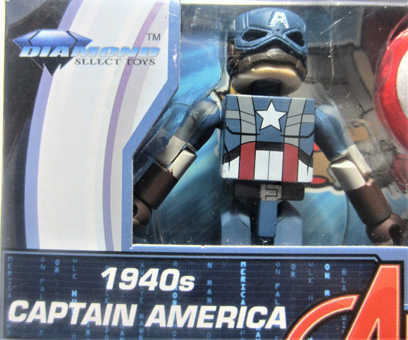 Marvel: Minimates Action Figure 2-Pack: Captain America & Agent Carter