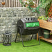 OutSunny Compost Bin 160 L Black