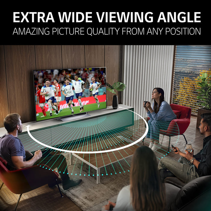 LG OLED Evo C3 65 Inch 4K Ultra HD 4 x HDMI Ports 3 x USB Ports Smart TV