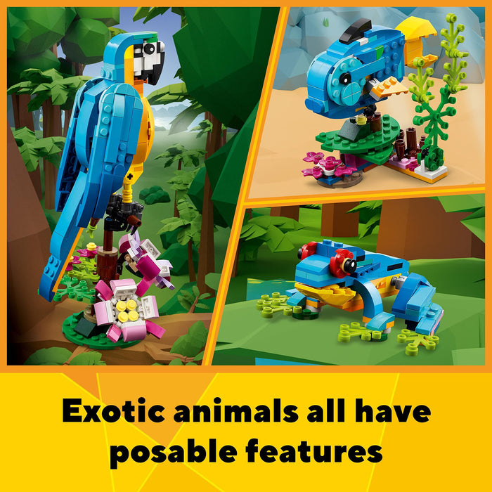 LEGO Creator 31136 Exotic Parrott  (3in1)
