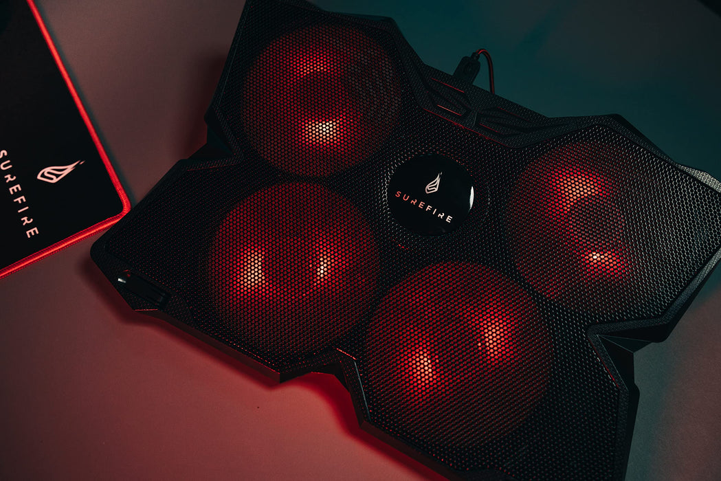 Surefire Bora Laptp Cooling Pad Red