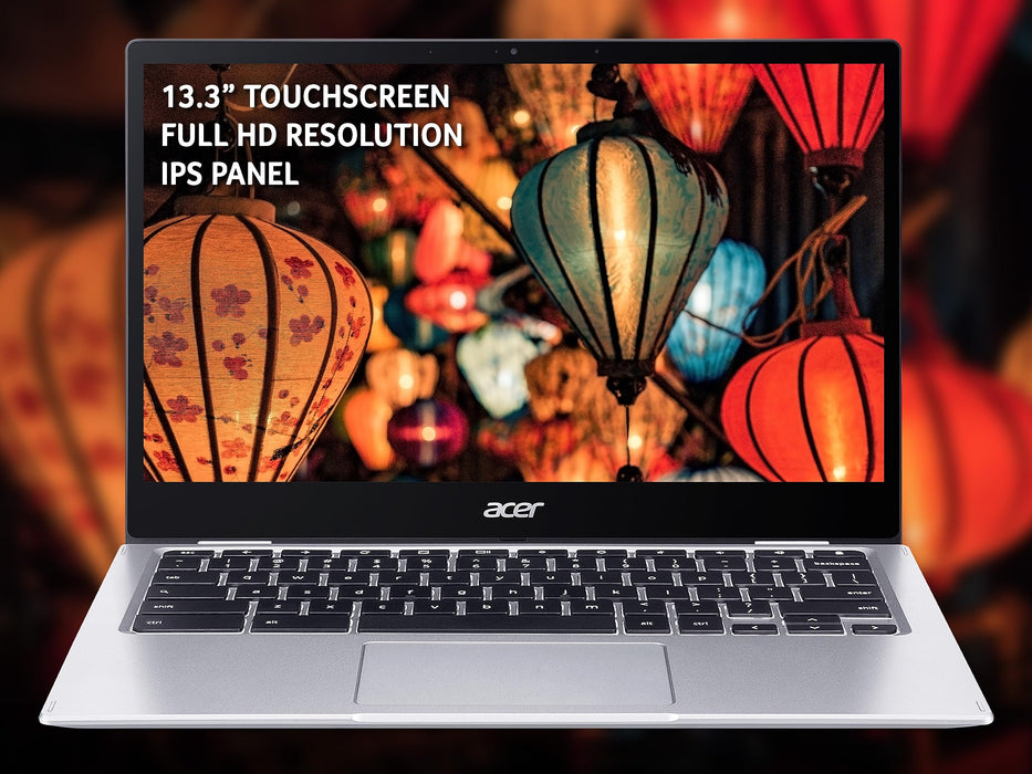Acer Chromebook Spin 513 CP513-1H 13.3 Inch Touchscreen Qualcomm Snapdragon SC7180 4GB RAM 64GB eMMC Chrome OS