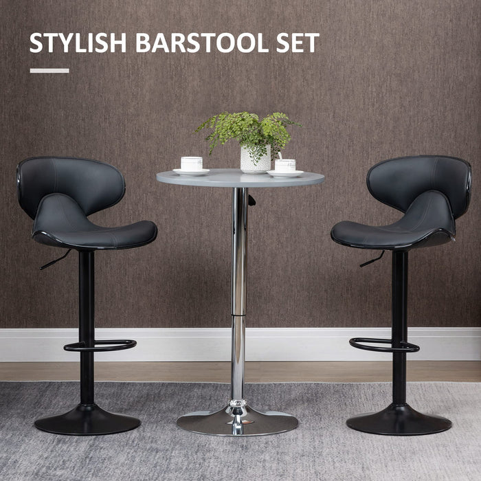 HOMCOM Bar Stool 835-731V70GY Grey
