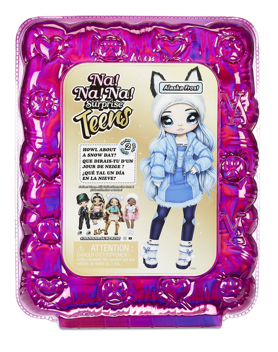 Na! Na! Na! Surprise Teens - 11in Fashion Doll - Alaska Frost /575160EUC