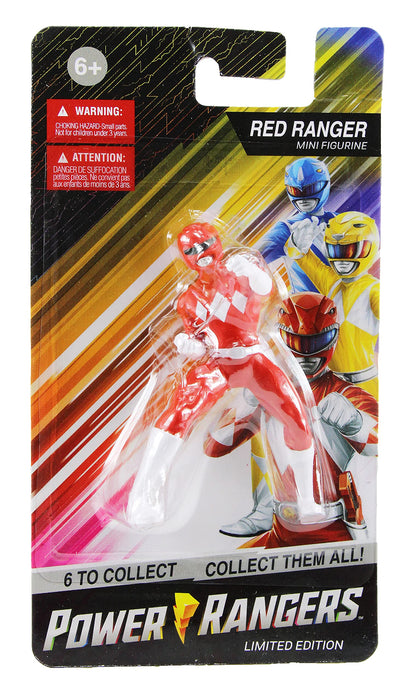 Power Rangers Mini Figure Limited Edition - Red Ranger 2.5in
