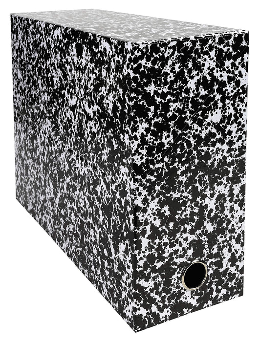 Exacompta Transfer File 89826E A4 White Cardboard 255 (H) x 340 (D) x 120 (W) mm Pack of 5