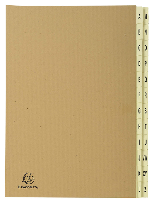 Exacompta Multipart File 22229E A4 Brown Cardboard