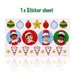 Elf on the Shelf Table / Tree Christmas Crackers 6-Pack
