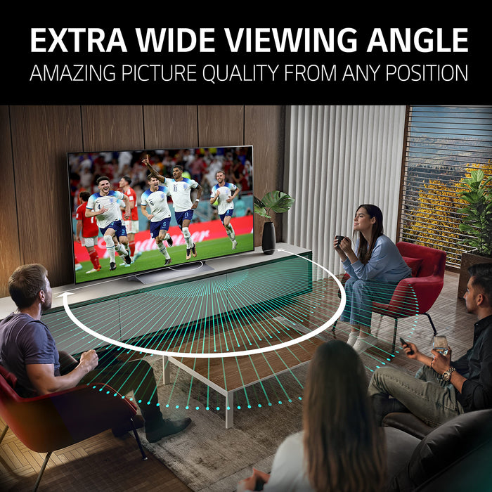 LG OLED Evo C3 77 Inch 4K Ultra HD 4 x HDMI Ports 3 x USB Ports Smart TV