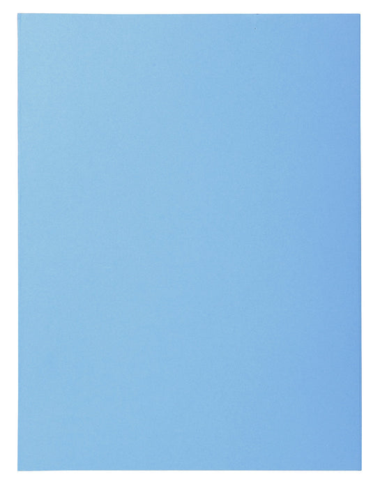 Exacompta Super Square Cut Folder 340010E A4 Cardboard 24 (W) x 32 (H) cm Blue Pack of 500
