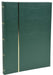 Stamp Album Faux Leather Cover Green 48 pages