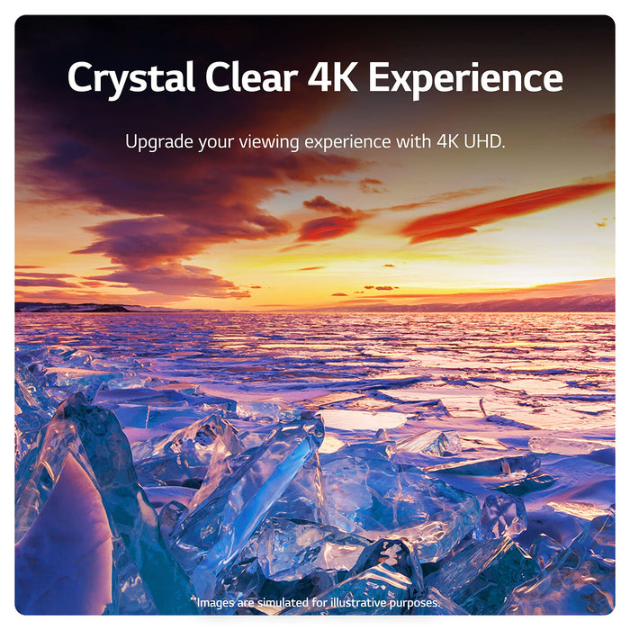 LG UR78 50 Inch 4K Ultra HD 3 x HDMI Ports 2 x USB Ports LED Smart TV