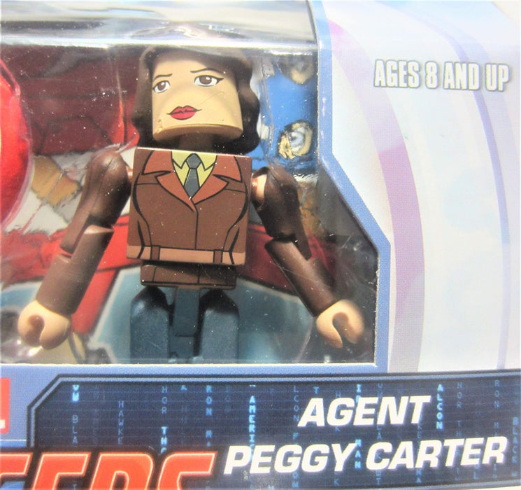 Marvel: Minimates Action Figure 2-Pack: Captain America & Agent Carter