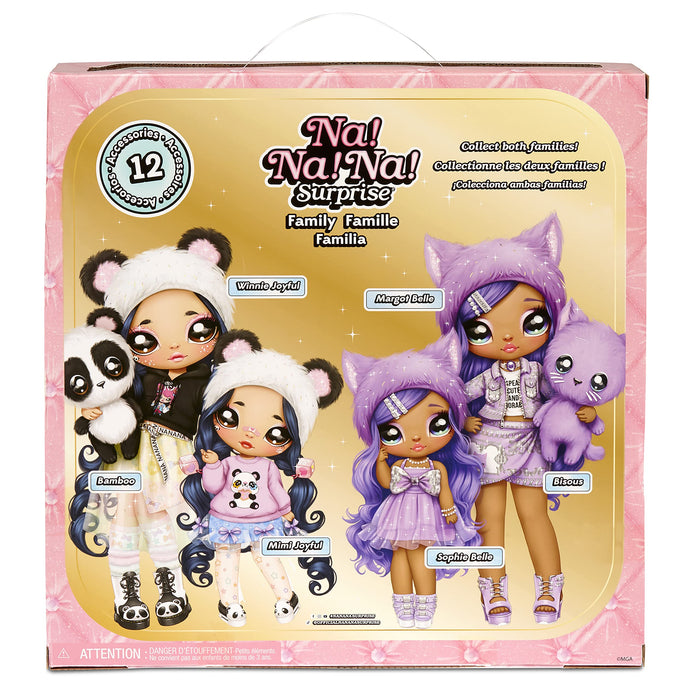 Na! Na! Na! Surprise Family Lavender Kitty Family Playset /575962EUC