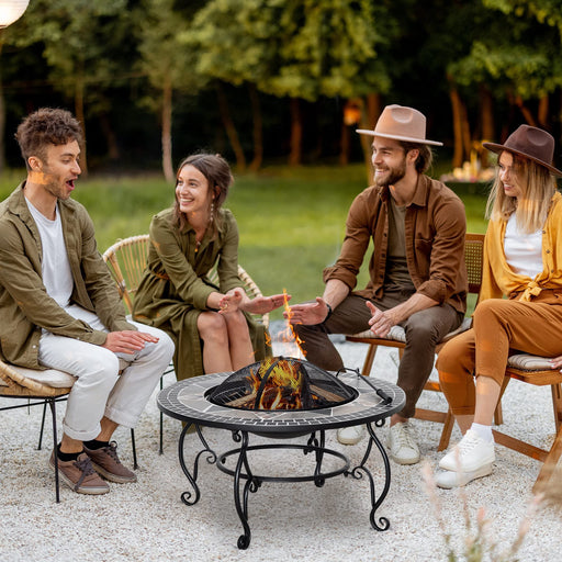 OutSunny Firepit 842-216 Metal