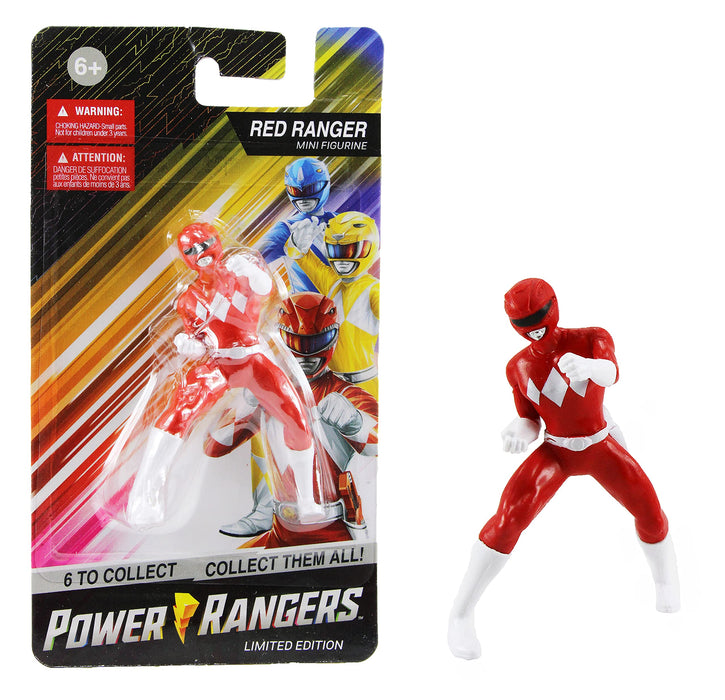 Power Rangers Mini Figure Limited Edition - Red Ranger 2.5in