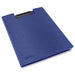Rapesco Foldover Clipboard A4, PP (Polypropylene) Blue Portrait 1698 Pack of 4