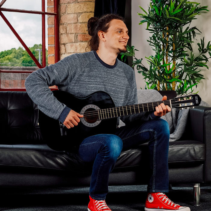 3rd Avenue Classical Guitar Black Full Size