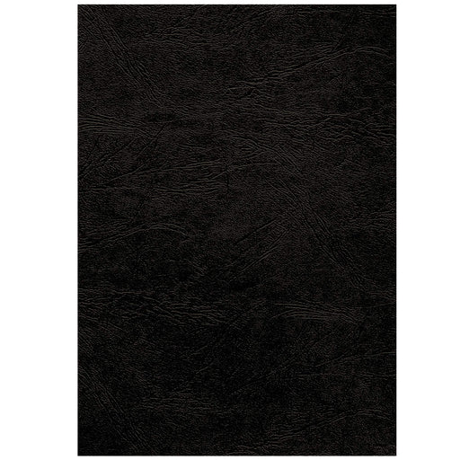 Fellowes Binding Cover Paper Black Pack of 100