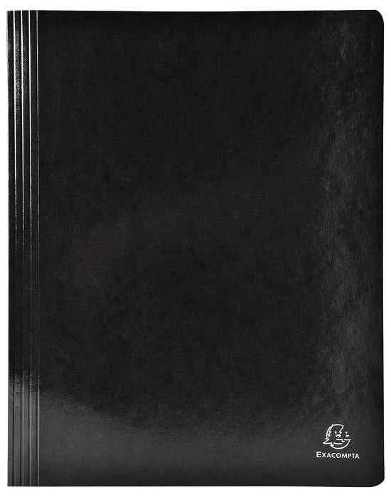 Exacompta Iderama Flat Bar Folder A4 Assorted Glossy coated card 355 gsm 200 Sheets Pack of 25