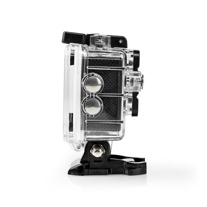 Nedis Action Cam - 1080p@30fps, 5 MPixel, Waterproof up to: 30.0 m, Mounts included - Black