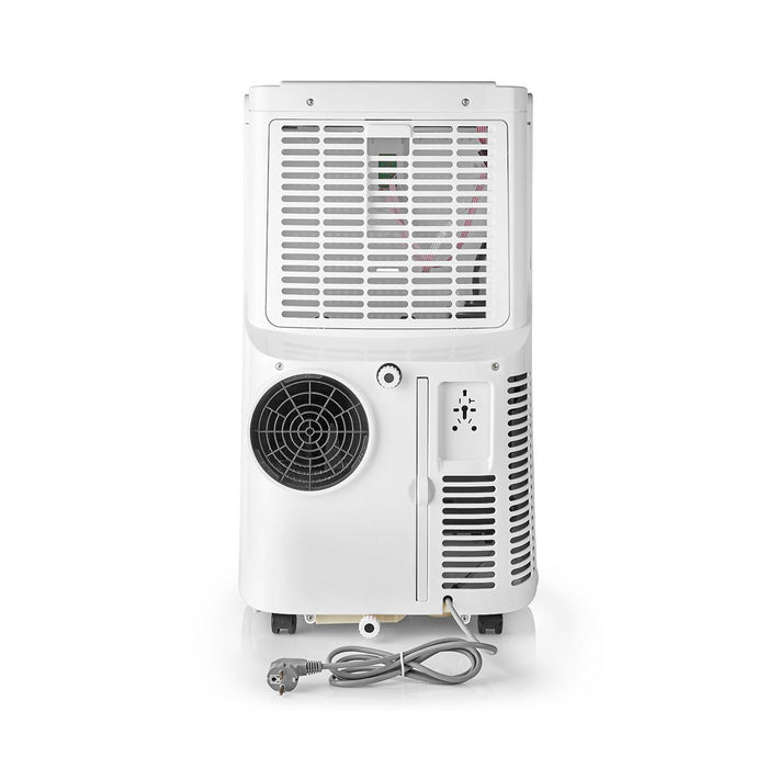 Nedis Mobile Air Conditioner - 12000 BTU, 100 m³, 3-Speed, Shut-off timer - White