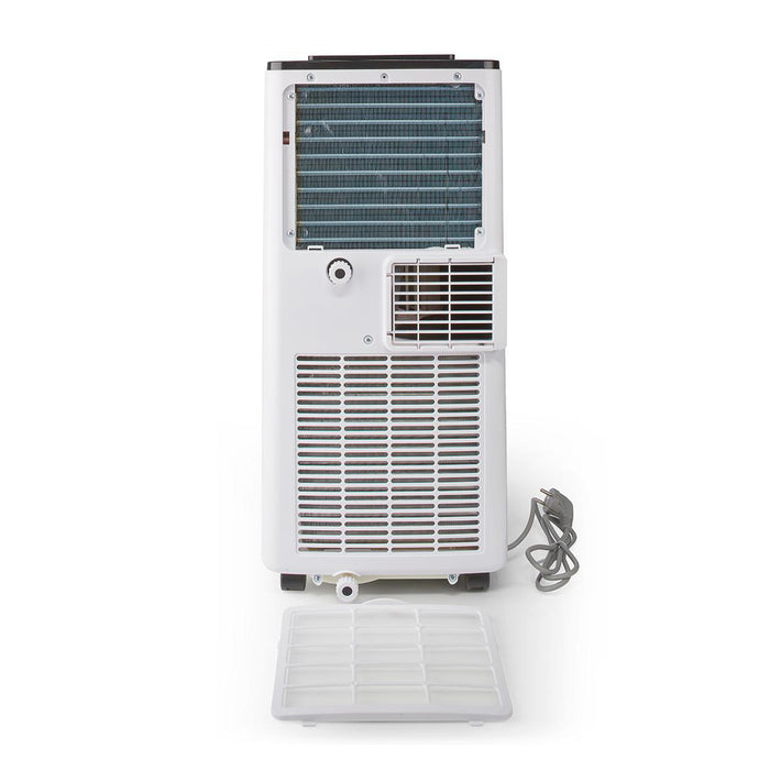 Nedis Mobile Air Conditioner - 7000 BTU, 60 m³, 2-Speed, Shut-off timer - White