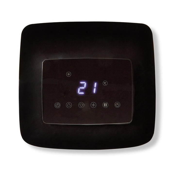 Nedis Mobile Air Conditioner - 7000 BTU, 60 m³, 2-Speed, Shut-off timer - White