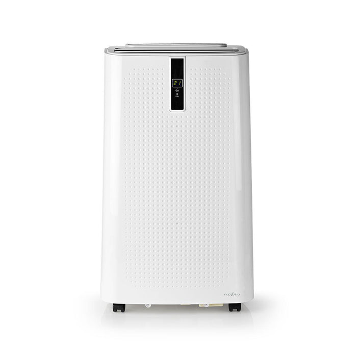 Nedis Mobile Air Conditioner - 9000 BTU, 80 m³, 3-Speed, Shut-off timer - White