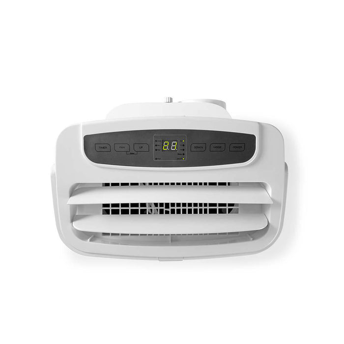 Nedis Mobile Air Conditioner - 9000 BTU, 80 m³, 3-Speed, Shut-off timer - White