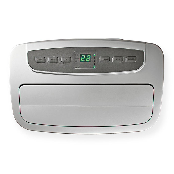 Nedis Mobile Air Conditioner - 12000 BTU, 100 m³, 3-Speed, Shut-off timer - Black / Grey