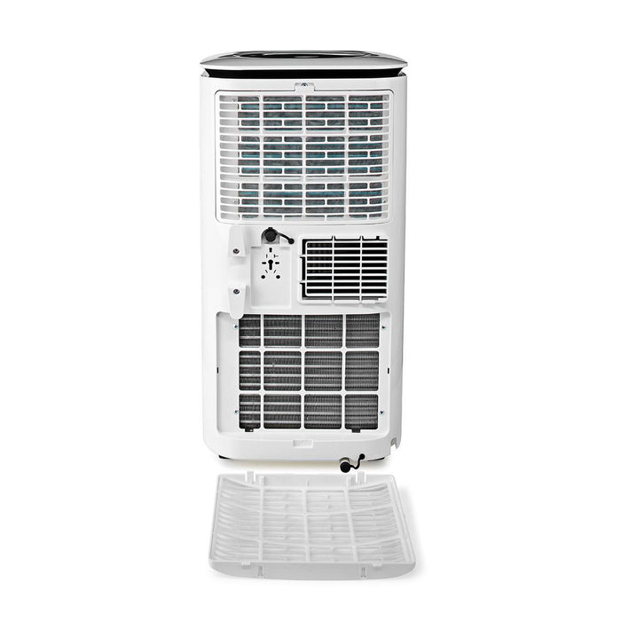 Nedis Mobile Air Conditioner - 9000 BTU, 80 m³, 2-Speed, Shut-off timer - White