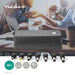 Nedis Universal AC Power Adapter - 36 W, 5 - 24 V DC, 1.80 m, 7 plug(s) - Black