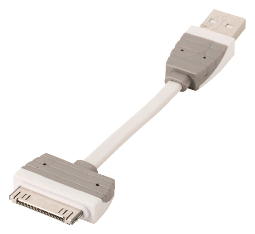 Bandridge Sync and Charge Cable Apple Dock 30-pin - USB-A Male 0.10 m White