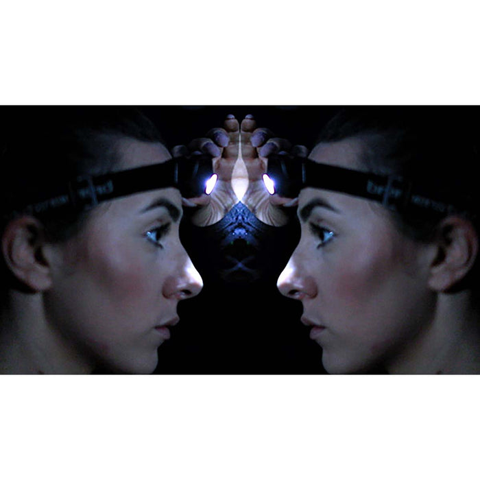 Brennenstuhl LED headlamp LuxPremium / light CREE LED headlamp with bright front light Black