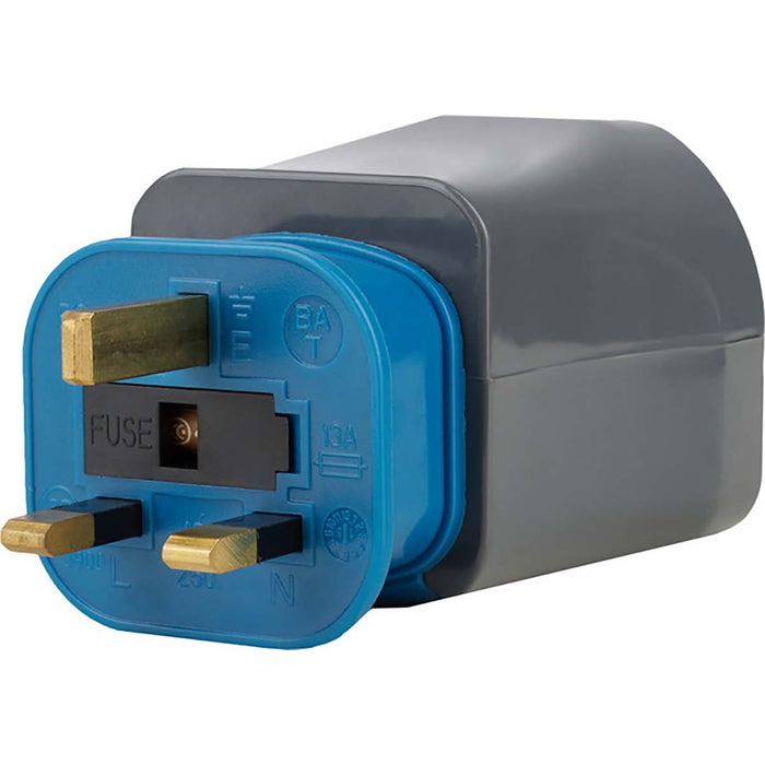 Brennenstuhl Travel plug set / travel adapter set (travel socket adapter with various attachments for more than 150 countries (7 x plug inserts) black