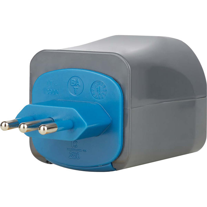 Brennenstuhl Travel plug set / travel adapter set (travel socket adapter with various attachments for more than 150 countries (7 x plug inserts) black