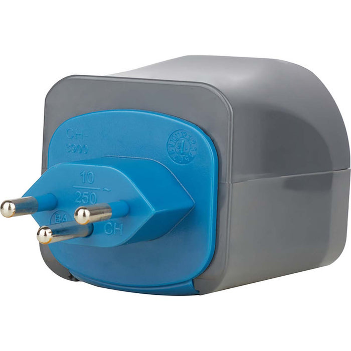 Brennenstuhl Travel plug set / travel adapter set (travel socket adapter with various attachments for more than 150 countries (7 x plug inserts) black