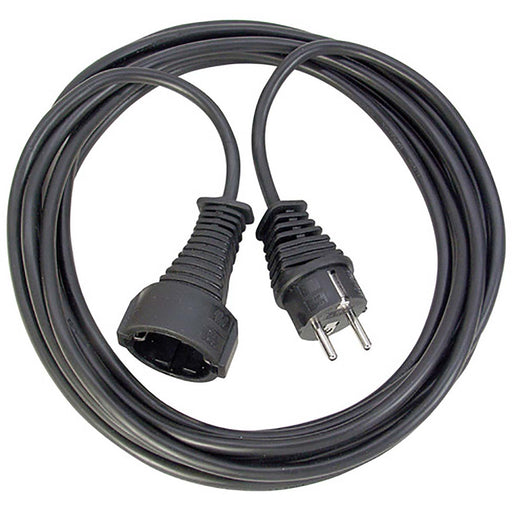 Brennenstuhl Plug With Earth Contact Power Extension Cable Straight Plug With Earth Contact Male - Plug With Earth Contact Female 10.0 m Black