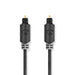 Nedis Optical Audio Cable - TosLink Male, TosLink Male, 5.00 m, Anthracite - Box