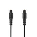 Nedis Optical Audio Cable - TosLink Male, TosLink Male, 5.00 m, Black - Polybag