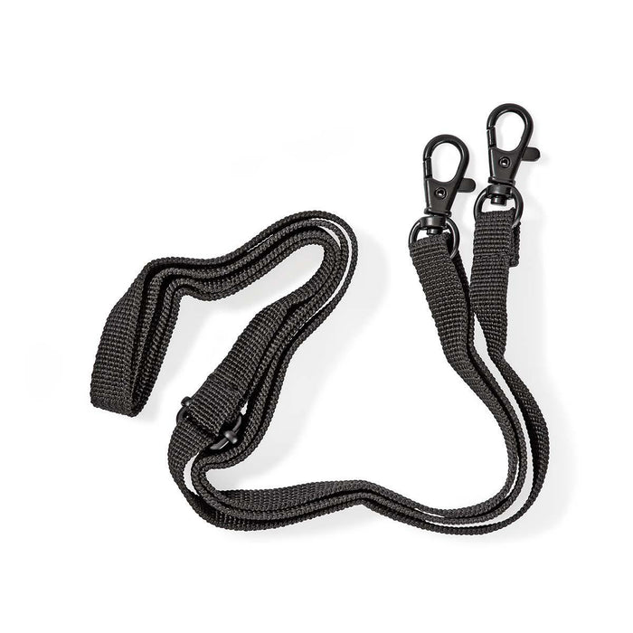 Nedis Camera Bag - Compact, Water-repellent, 30 mm, Total number of compartments: 1 - Black / Orange