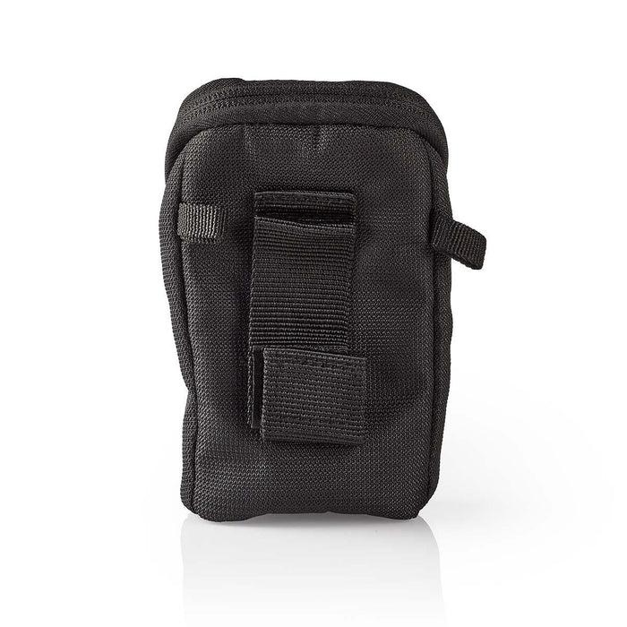 Nedis Camera Bag - Compact, Water-repellent, 35 mm, Total number of compartments: 1 - Black / Orange