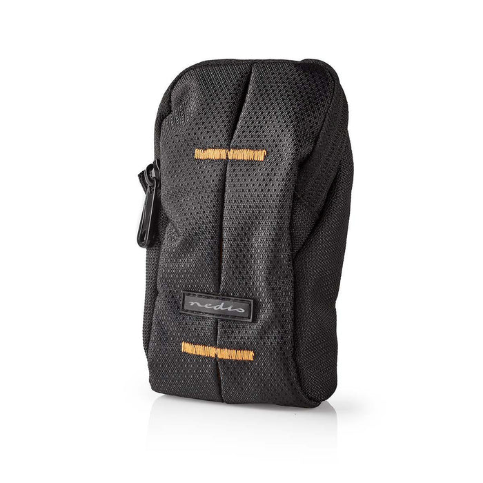 Nedis Camera Bag - Compact, Water-repellent, 35 mm, Total number of compartments: 1 - Black / Orange