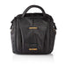 Nedis Camera Bag - Shoulder Bag, Water-repellent, 65 mm, Total number of compartments: 6 - Black / Orange