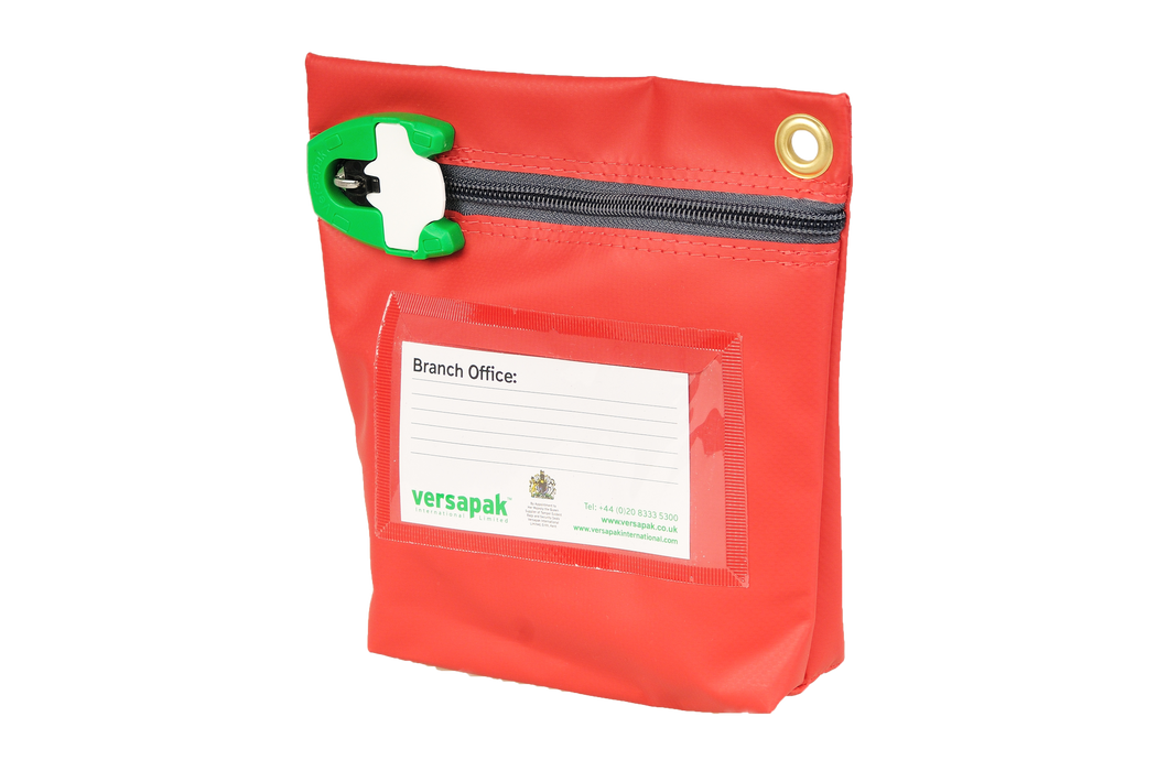 Versapak Large Secure Cash Bag CCB4 (Red)