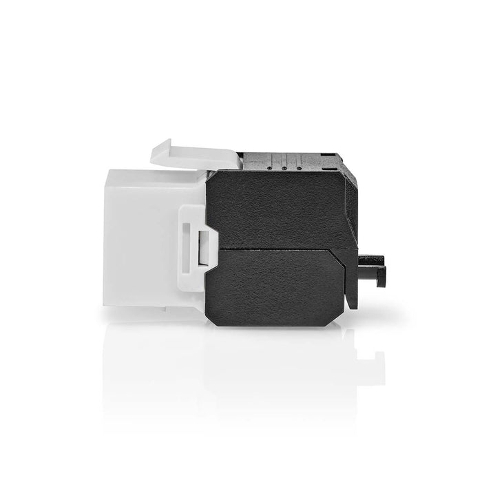 Nedis Keystone - CAT6a, RJ45 Female, U/UTP, ABS - Box