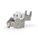 Nedis Keystone - CAT6a, RJ45 Female, S/FTP, Metal - Box