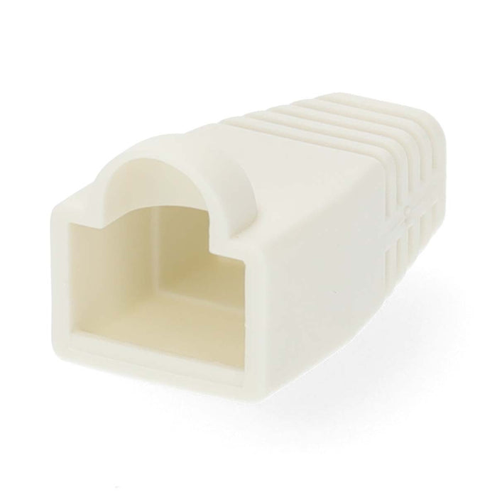 Nedis Strain Relief Boot - RJ45, PVC, White, Box - 10 pcs