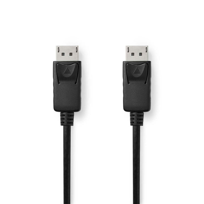 Nedis DisplayPort Cable - DisplayPort Male, DisplayPort Male, 8K@60Hz, Black - Polybag